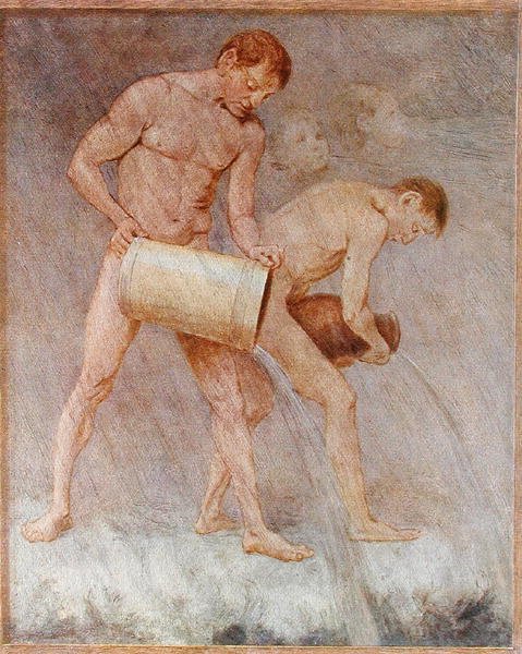 Listopad, ilustrace z 