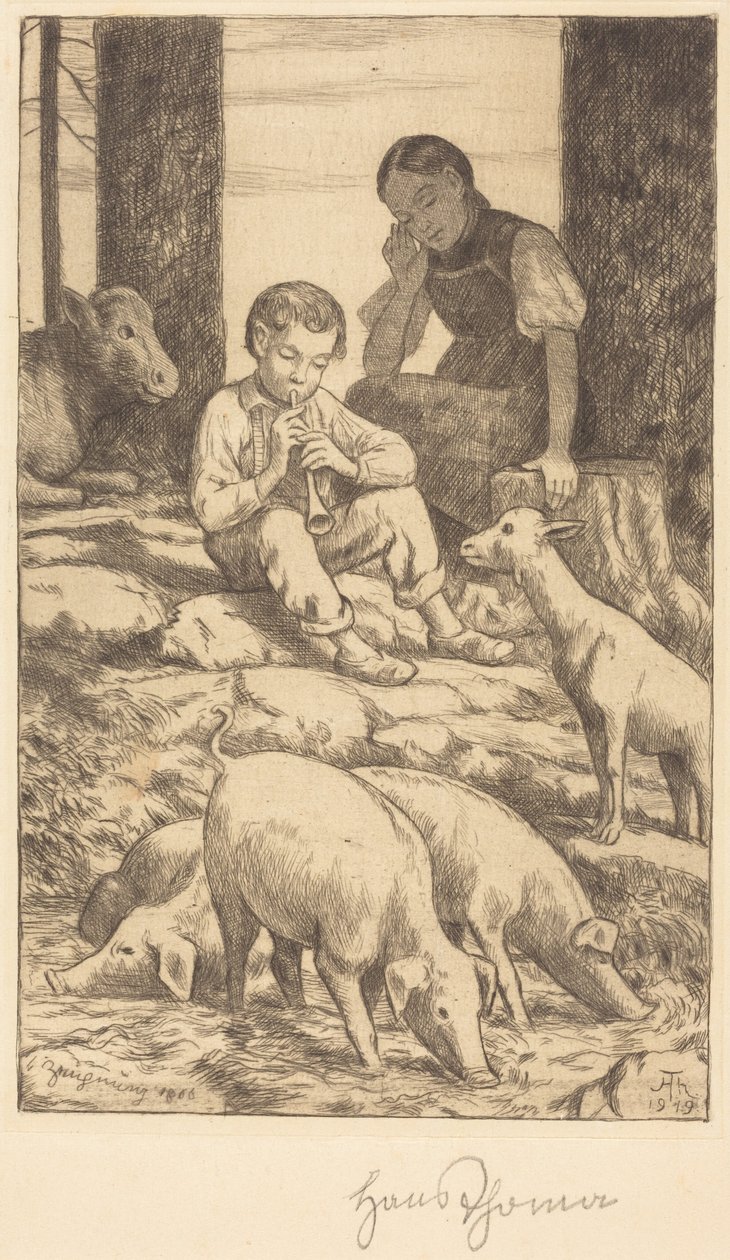 Pastorála od Hans Thoma