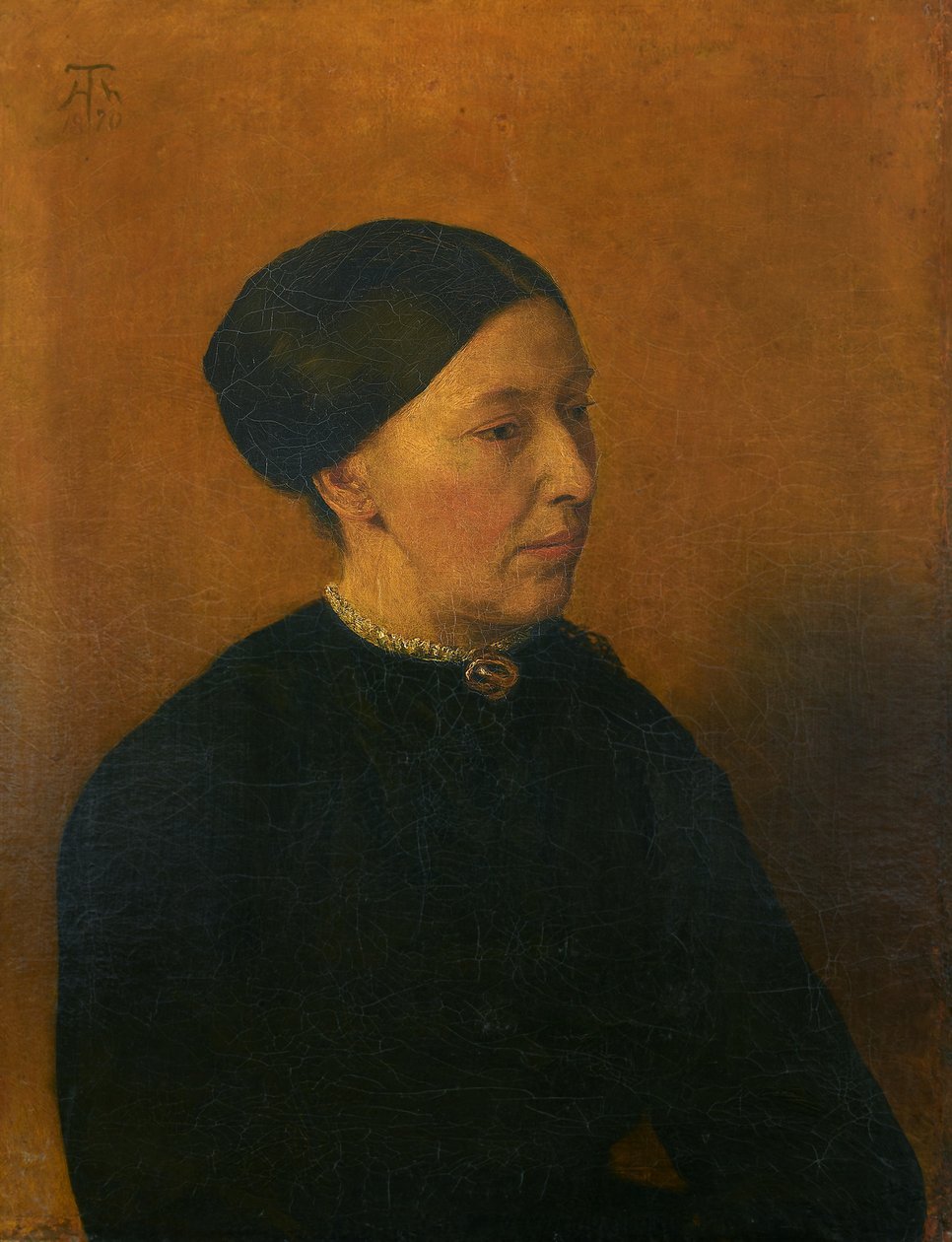 Portrét paní Zeinerové od Hans Thoma