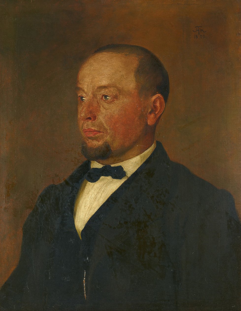 Portrét mistra instalatéra Zeinera od Hans Thoma