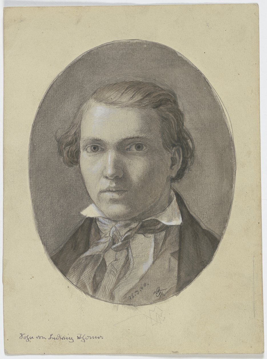 Portrét syna Ludwiga Thomy od Hans Thoma