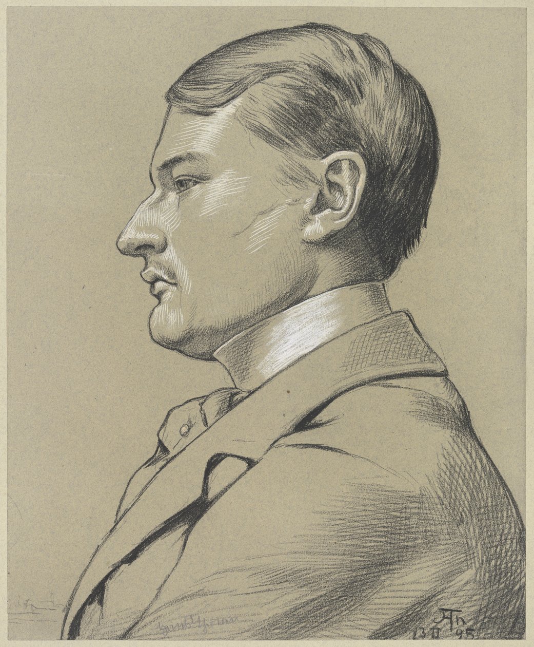 Portrét Otto Küchlera od Hans Thoma