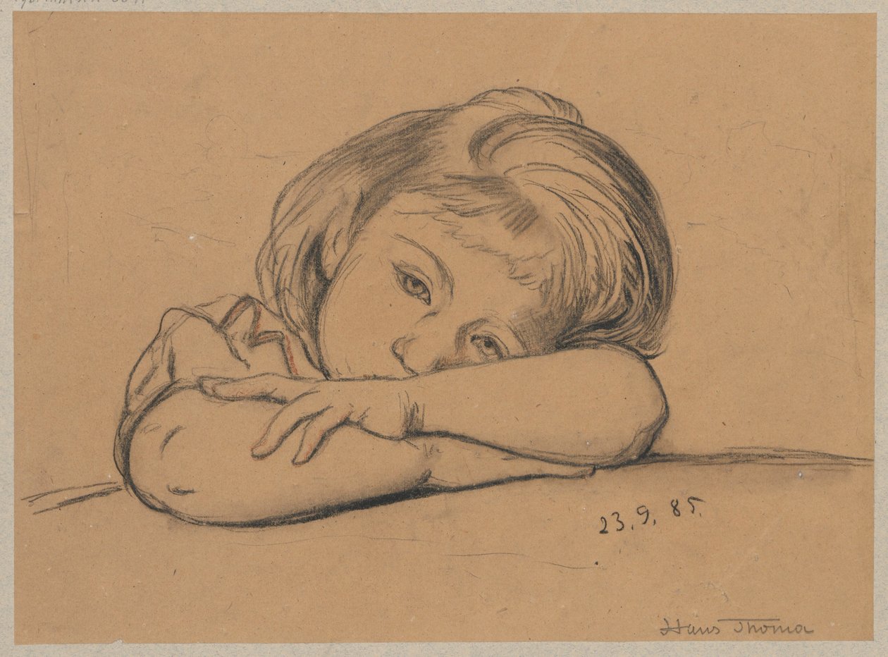 Portrét Elli od Hans Thoma
