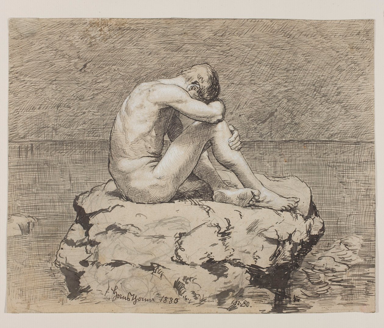 Osamělost od Hans Thoma