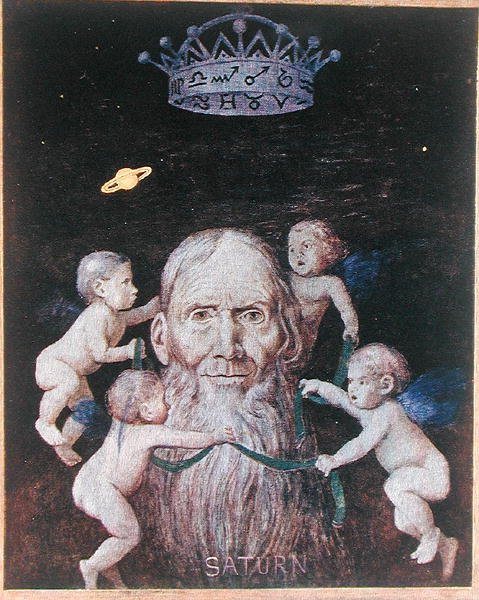 Saturn, ilustrace z 