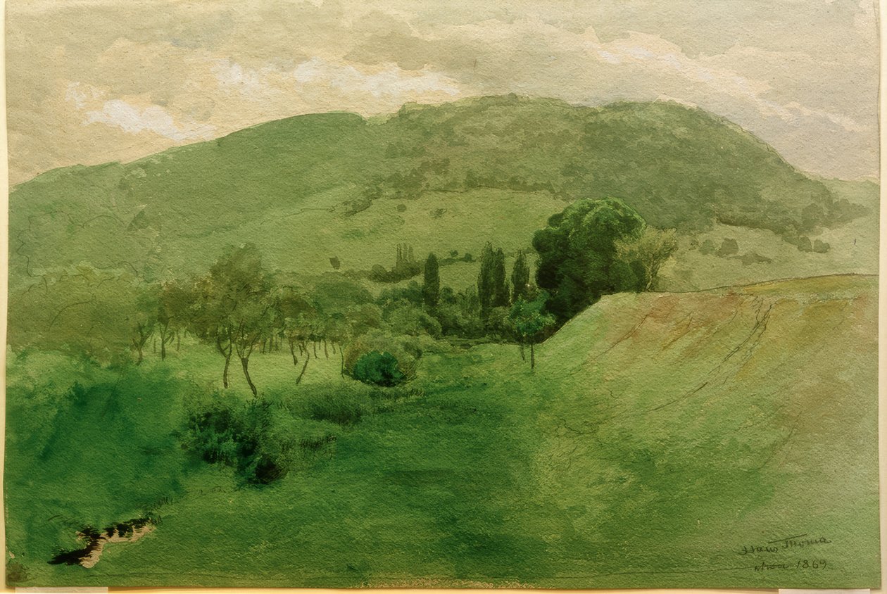 Krajina Schwarzwaldu od Hans Thoma