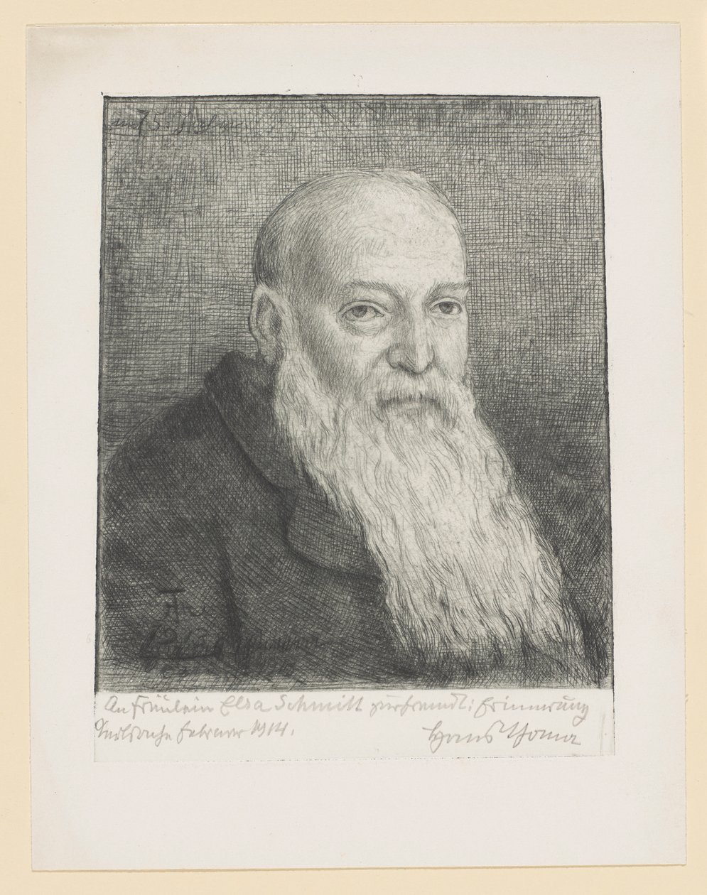 Autoportrét od Hans Thoma