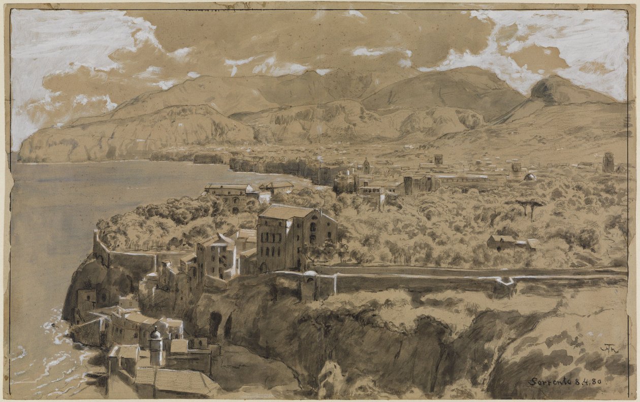Sorrento od Hans Thoma