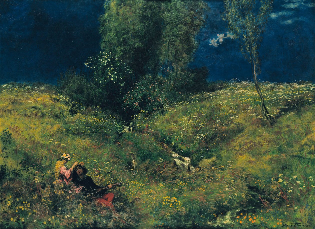 Léto od Hans Thoma