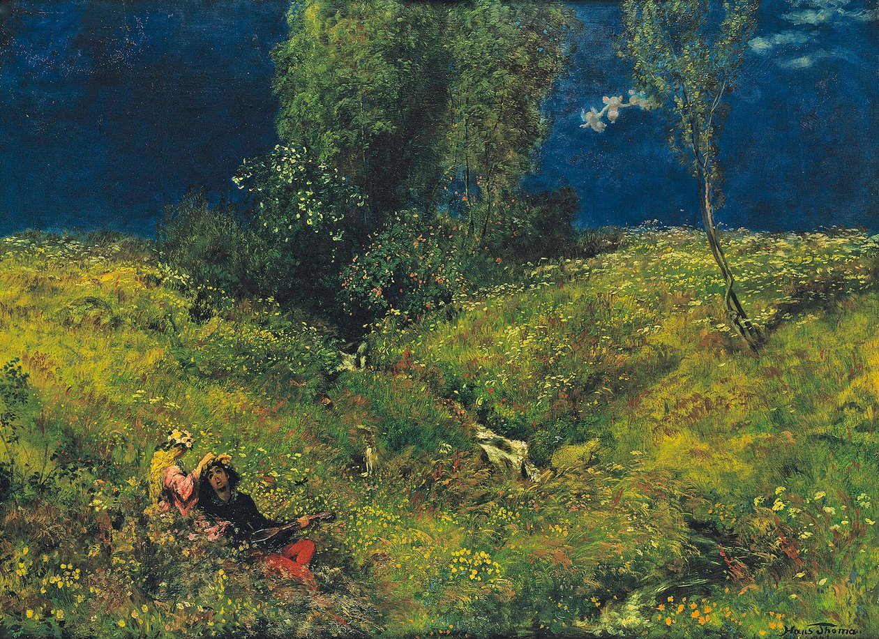 Léto od Hans Thoma