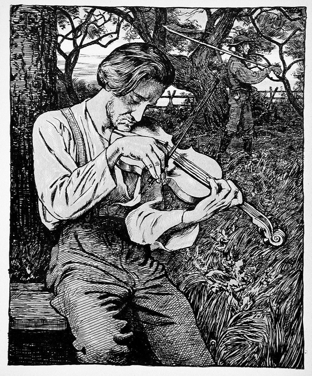 Houslista od Hans Thoma