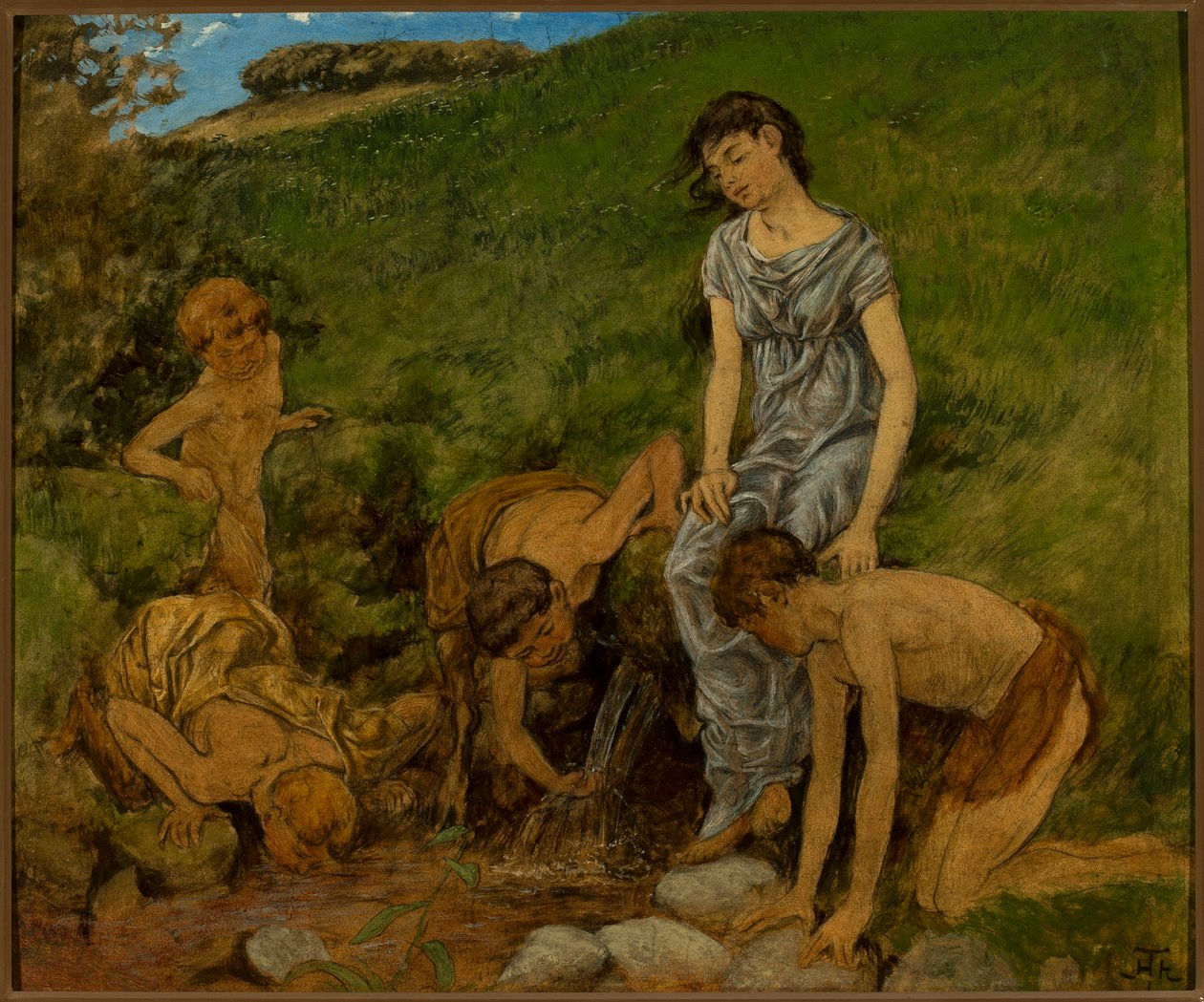 U pramene od Hans Thoma