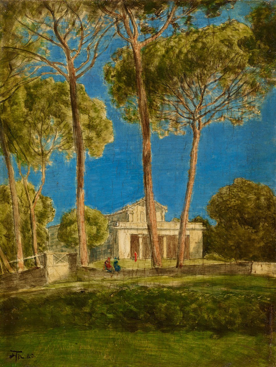 Villa Borghese od Hans Thoma