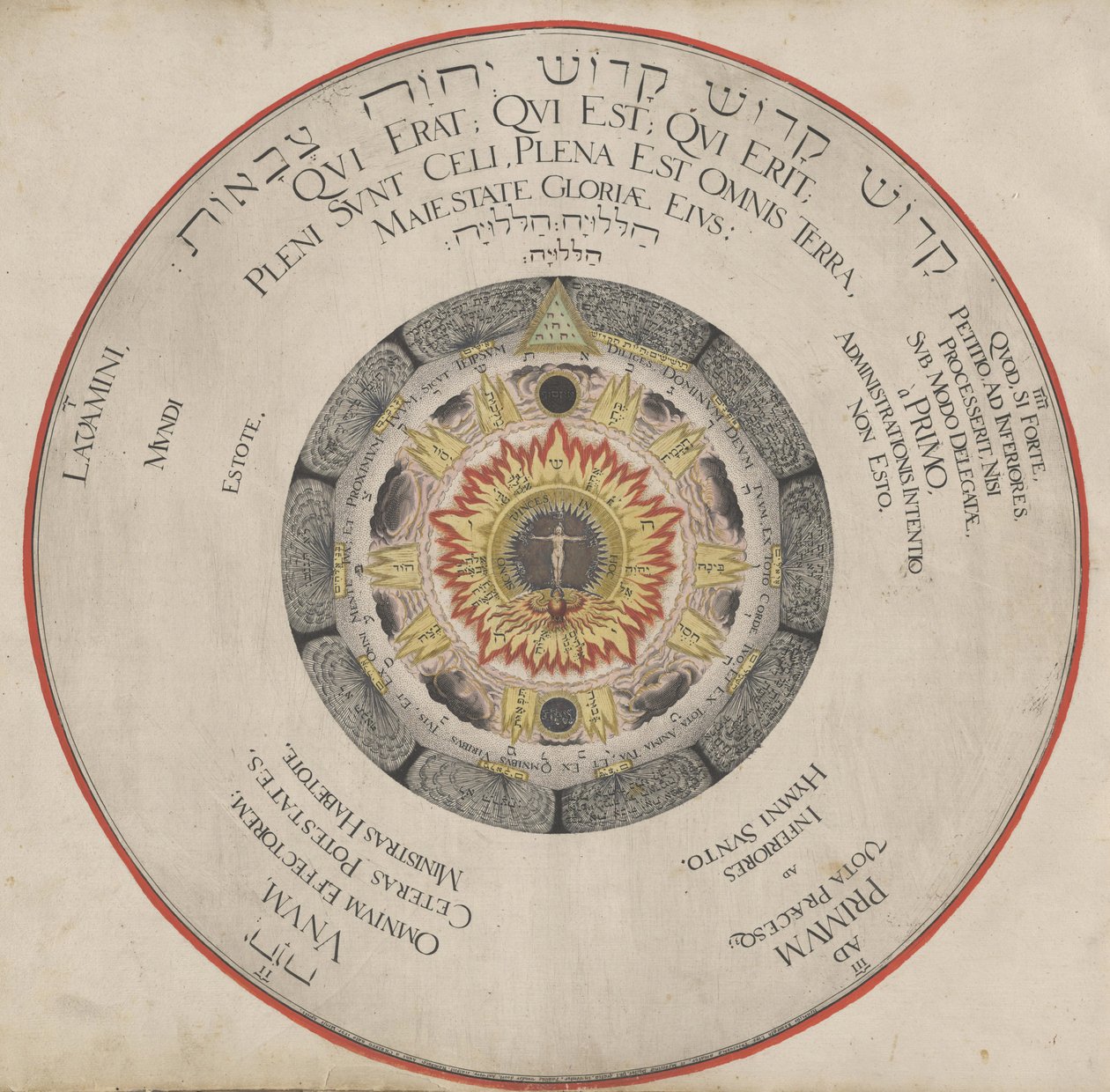 Ilustrace z knihy Amfiteátr věčné moudrosti od H. Khunratha, 1595. od Hans Vredeman de Vries