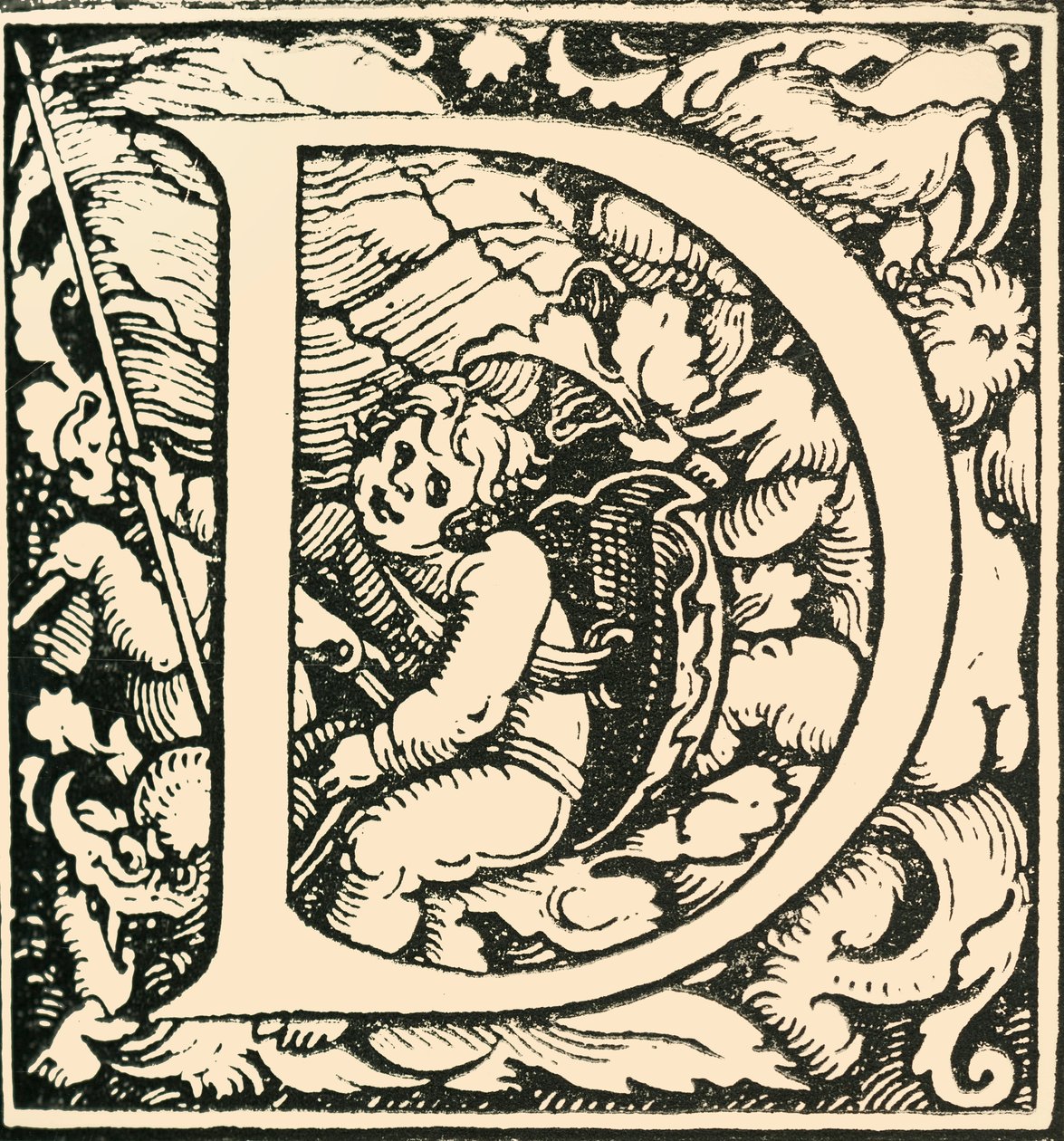 D - An Alphabet od Hanse Weiditze, c1520-1521, 1908. od Hans Weiditz