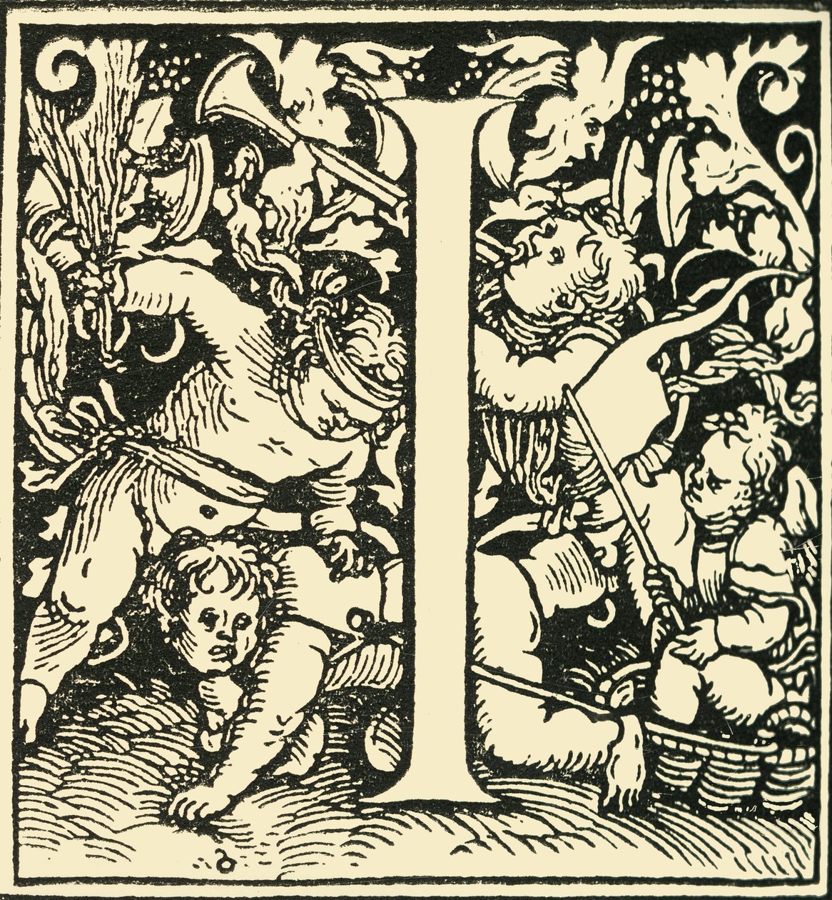 I - An Alphabet od Hanse Weiditze, c1520-1521, 1908. od Hans Weiditz