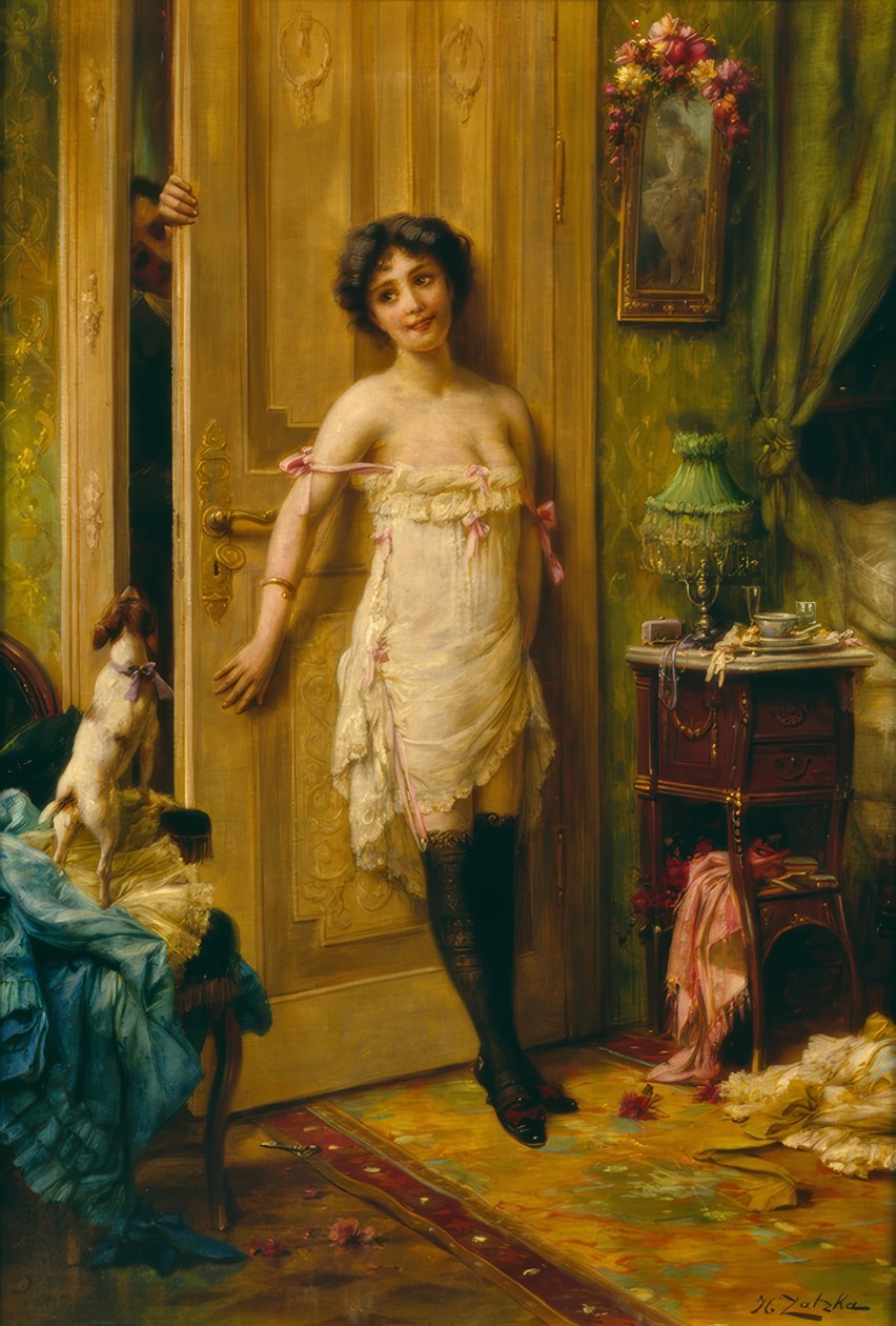 Horlivý obdivovatel od Hans Zatzka
