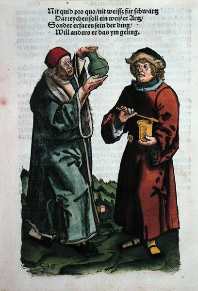 Sv. Damián a sv. Kosmas, ilustrace z 