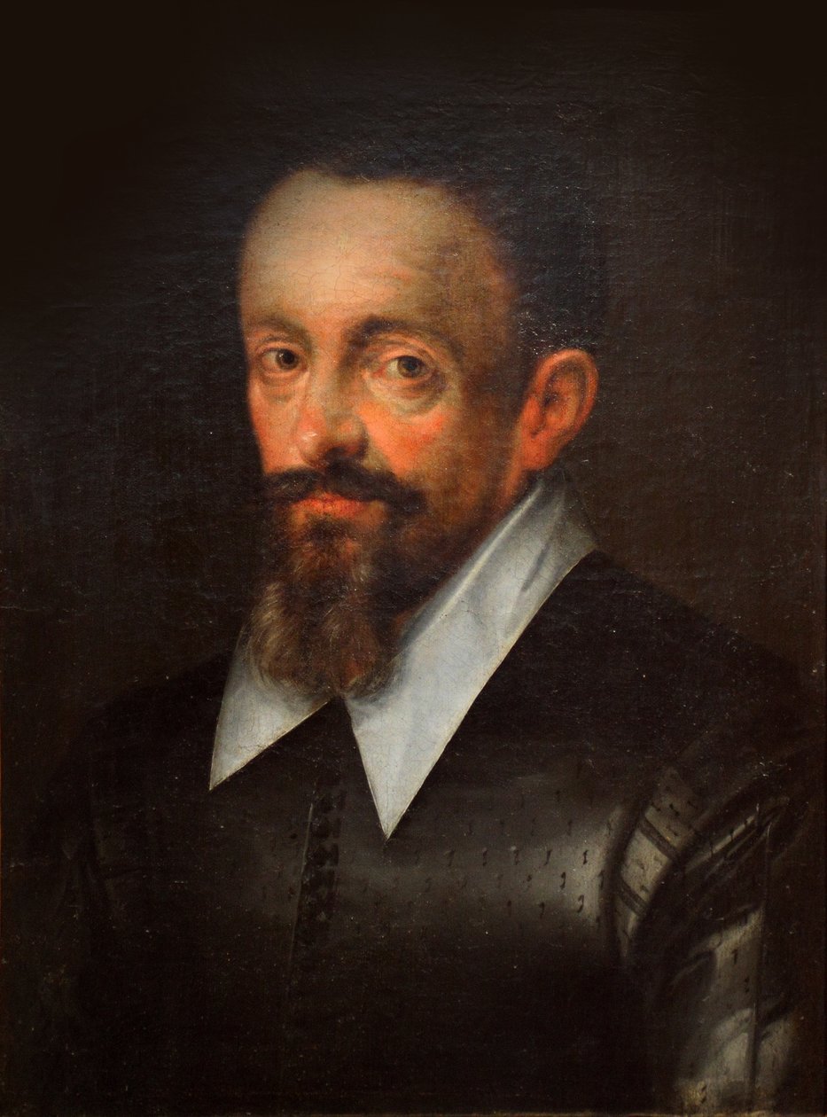 Portrét Johannese Keplera 1571-1630, mezi 1601 a 1615. od Hans von Aachen