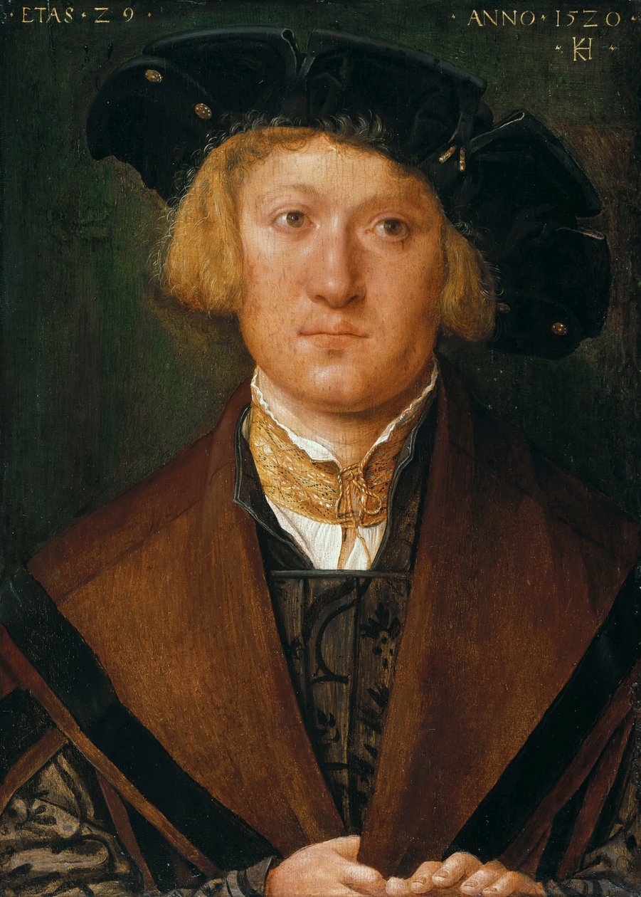 Portrét mladého muže od Hans von Kulmbach
