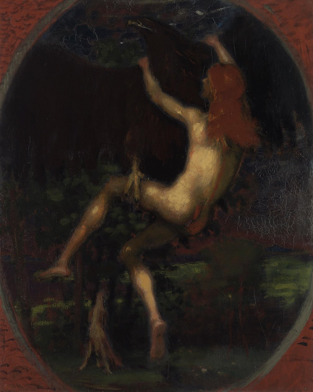 Únos Ganymédova od Hans von Marées