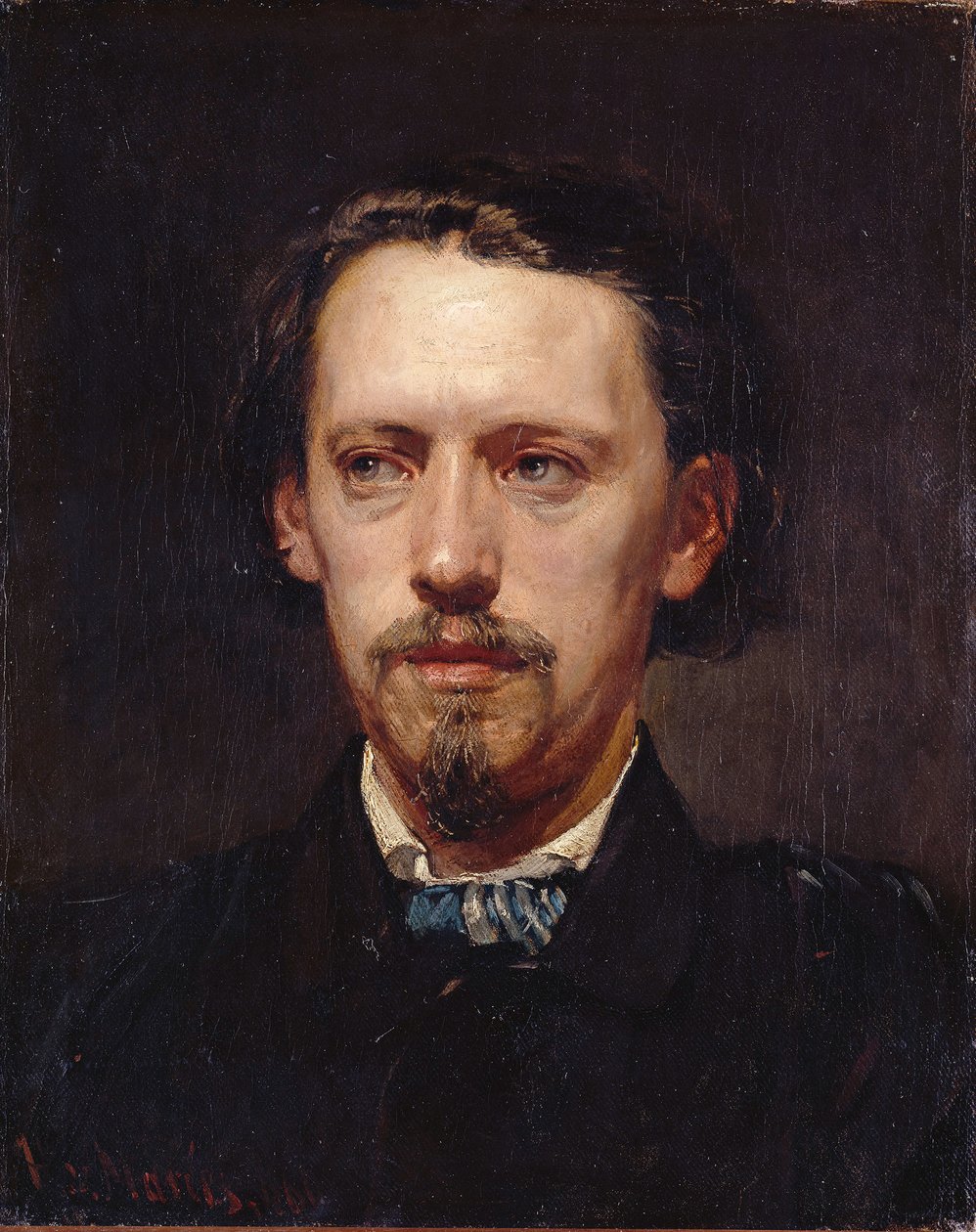 Portrét malíře Heinricha Hegera od Hans von Marées