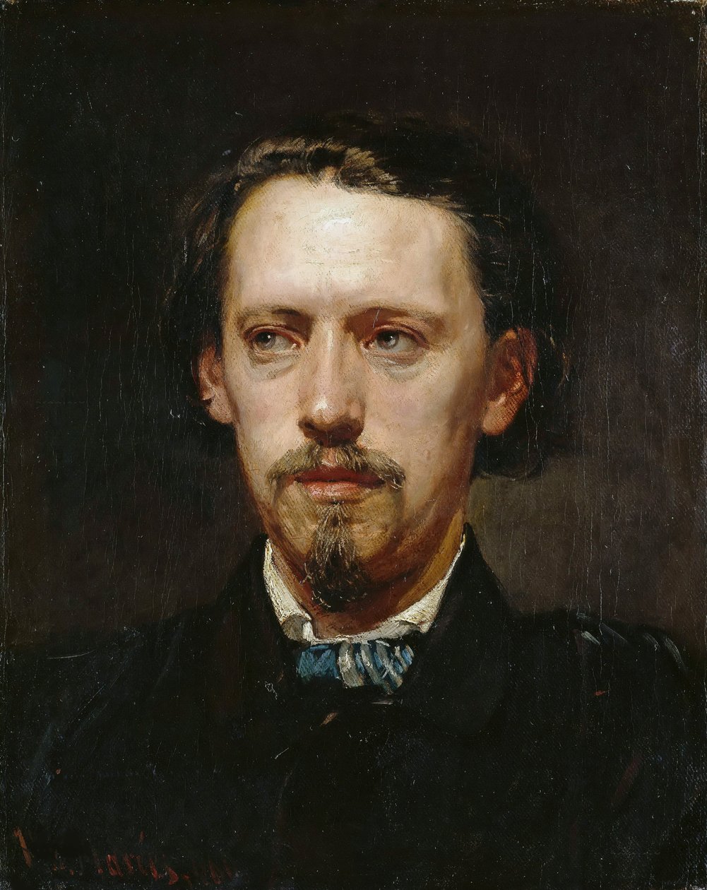 Portrét Heinricha Antona Hegera 1832-1888, 1861. od Hans von Marées