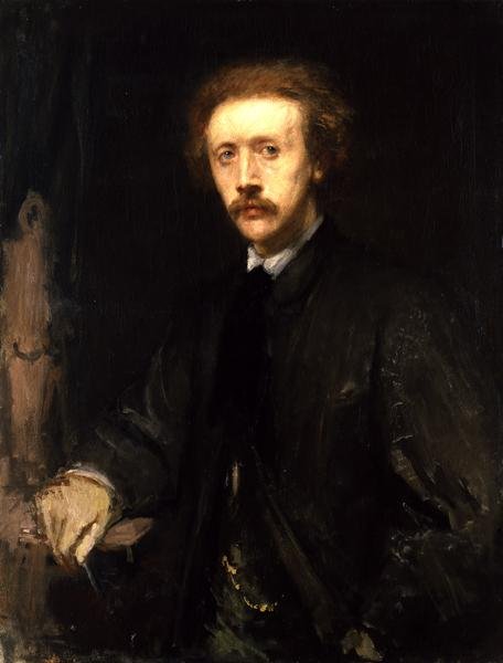 Portrét Konrada Knolla (1829-99), kolem 1863-64 od Hans von Marées