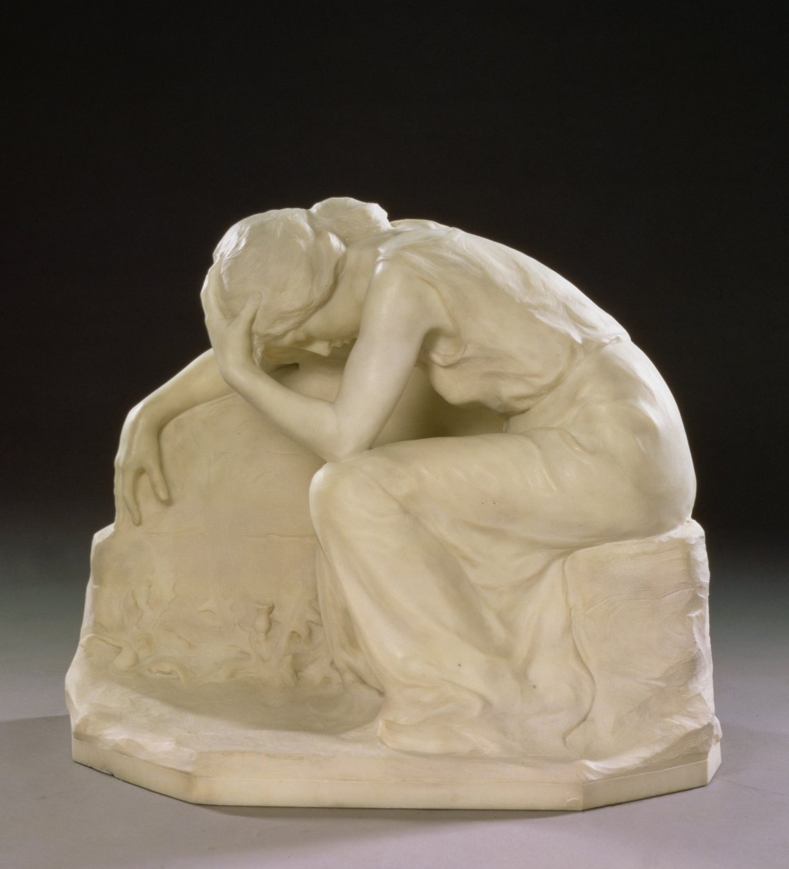 The Deserted Lover, 1904 (mramor) od Harald Sorensen Ringi