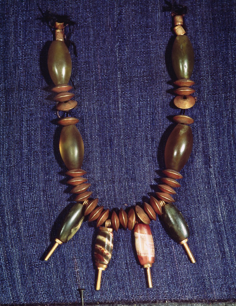 Náhrdelník, z Mohenjo-Daro, Indus Valley, Pákistán od Harappan