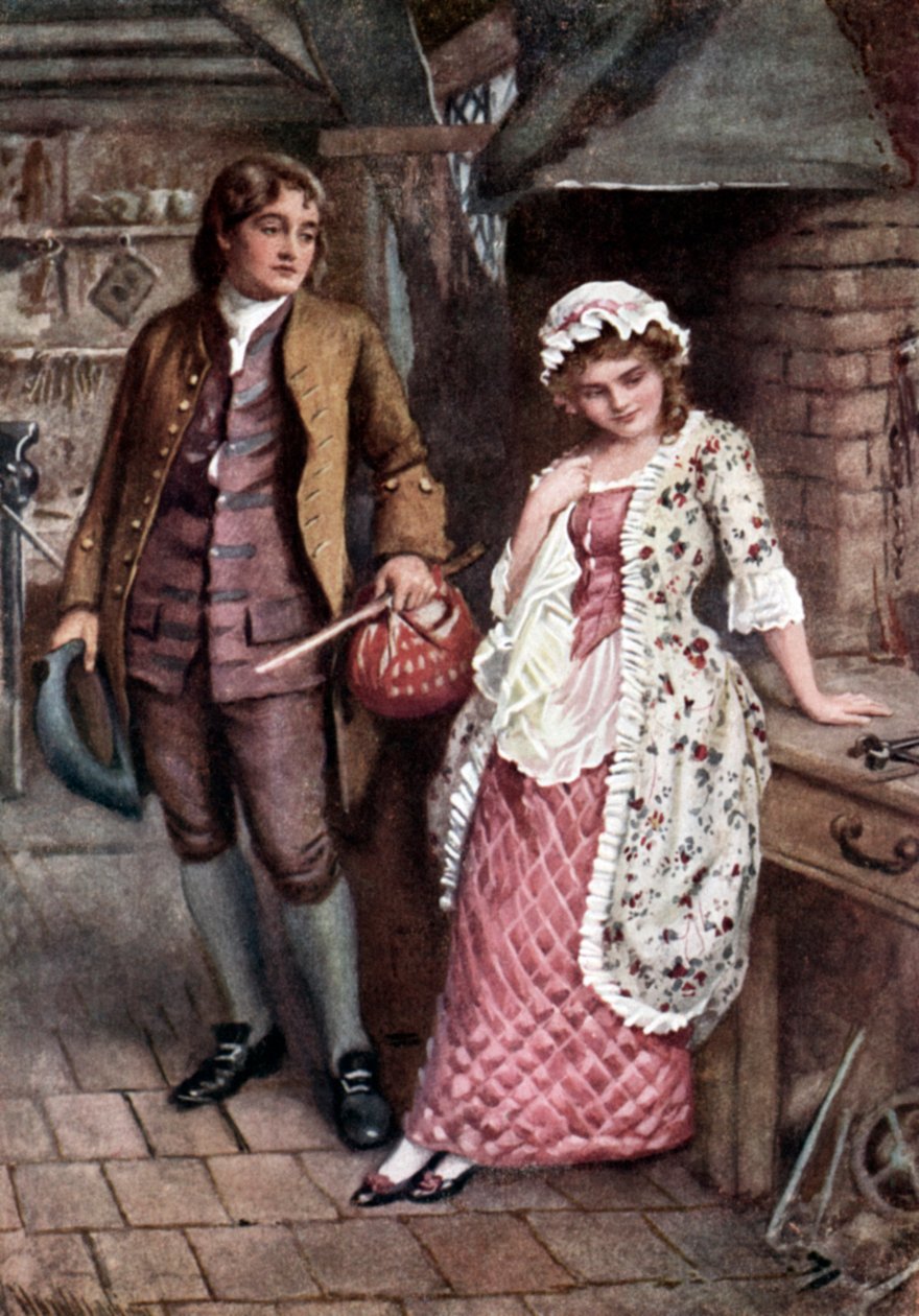 Barnaby Rudge Charlese Dickense od Harold Copping