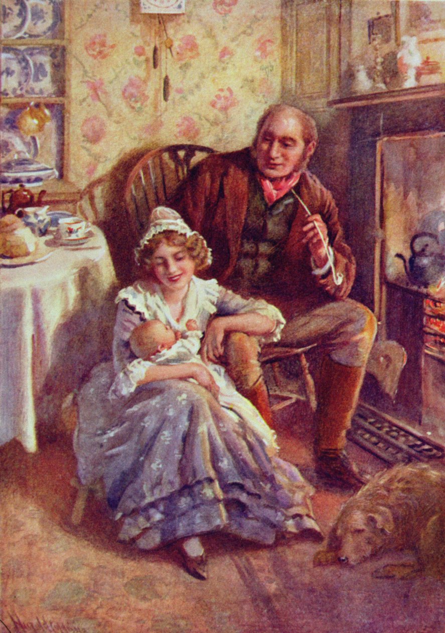 John a Dot Peerybingle, ilustrace pro 