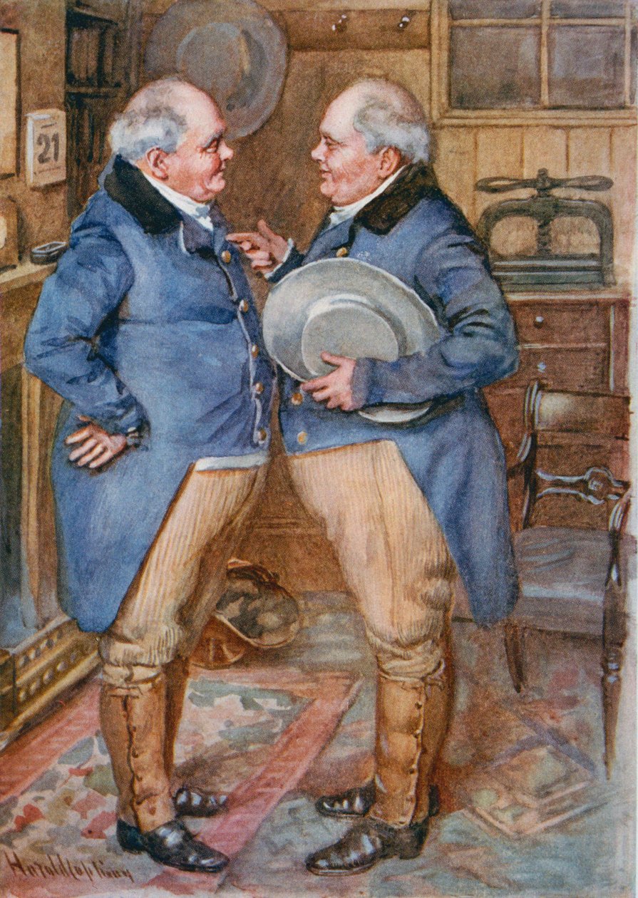 The Brothers Cheeryble, ilustrace pro 
