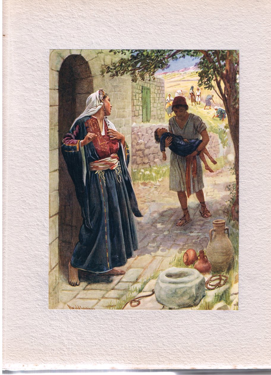 The Shunammite Woman, ilustrace z 