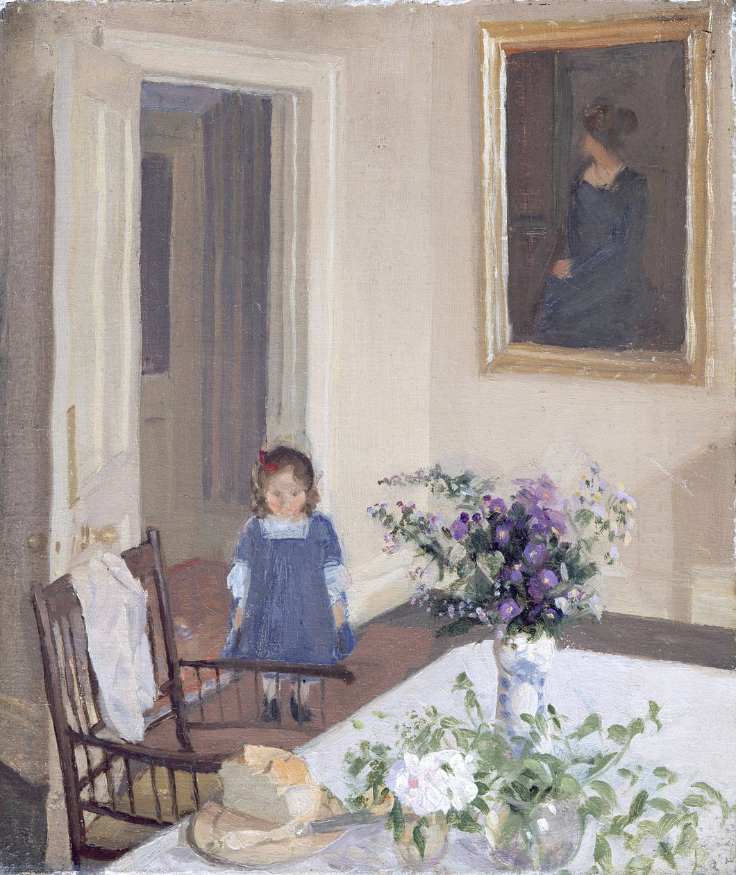Interiér, kolem roku 1907 od Harold Gilman