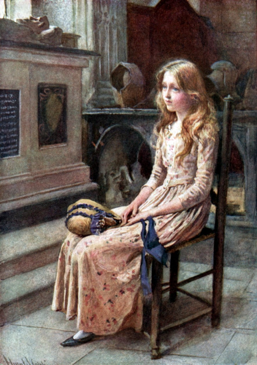 Charles Dickens „The Old Curiosity Shop“ od Harold Copping
