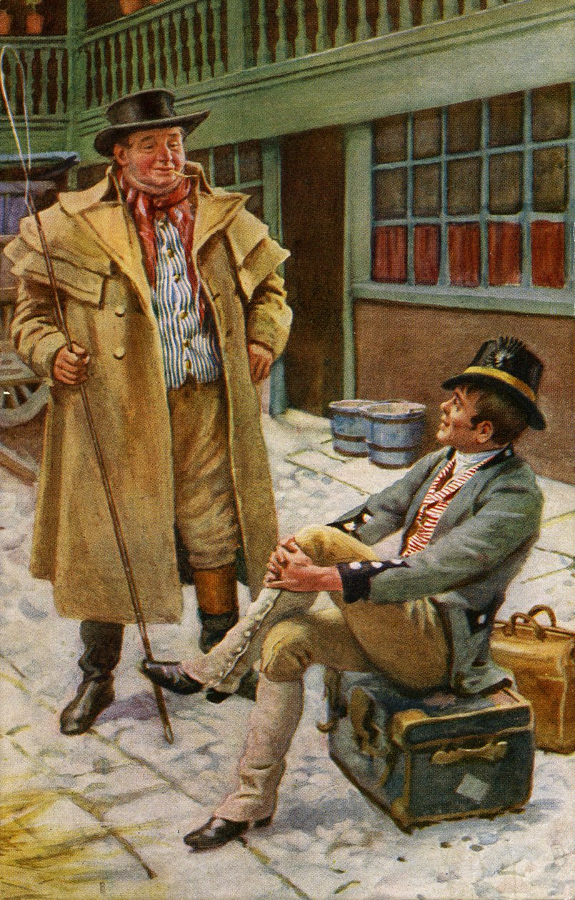 The Pickwick Papers Charlese Dickense od Harold Copping