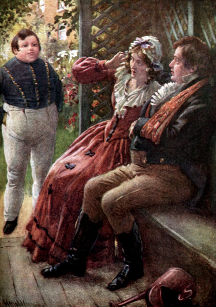 Charles Dickens „The Pickwick Papers“ od Harold Copping