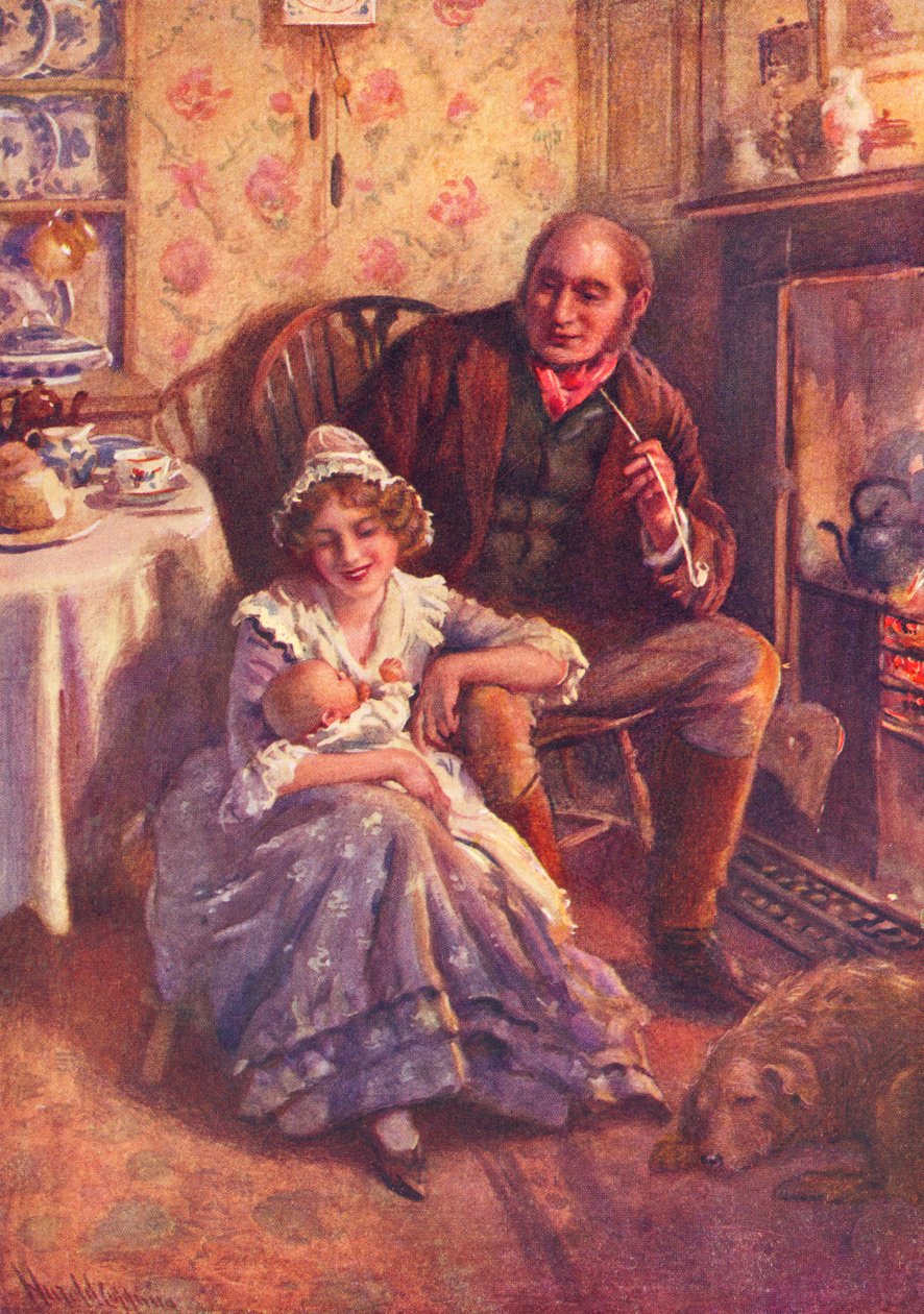 John a Dot Peerybingle od Harold Copping