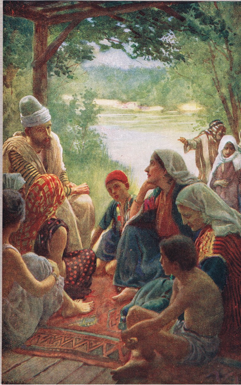 Lýdie od Harold Copping