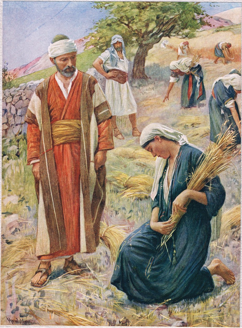 Ruth, ilustrace z 