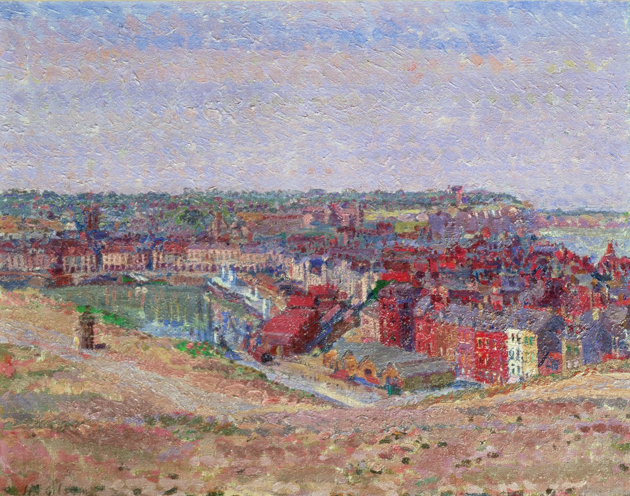 Dieppe, kolem roku 1911 od Harold Gilman