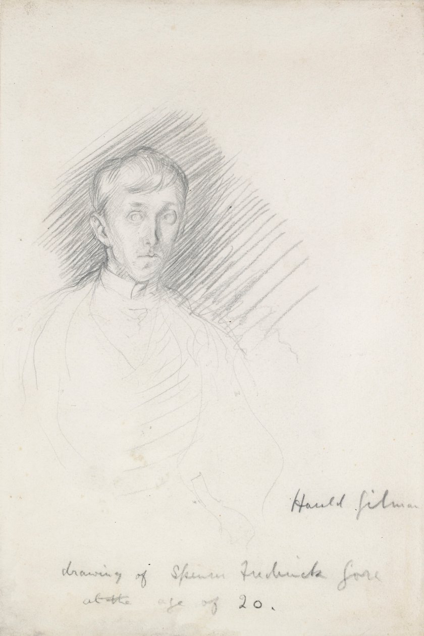 Portrét Fredericka Spencera Gorea 1878-1914, c1911-1912 od Harold Gilman
