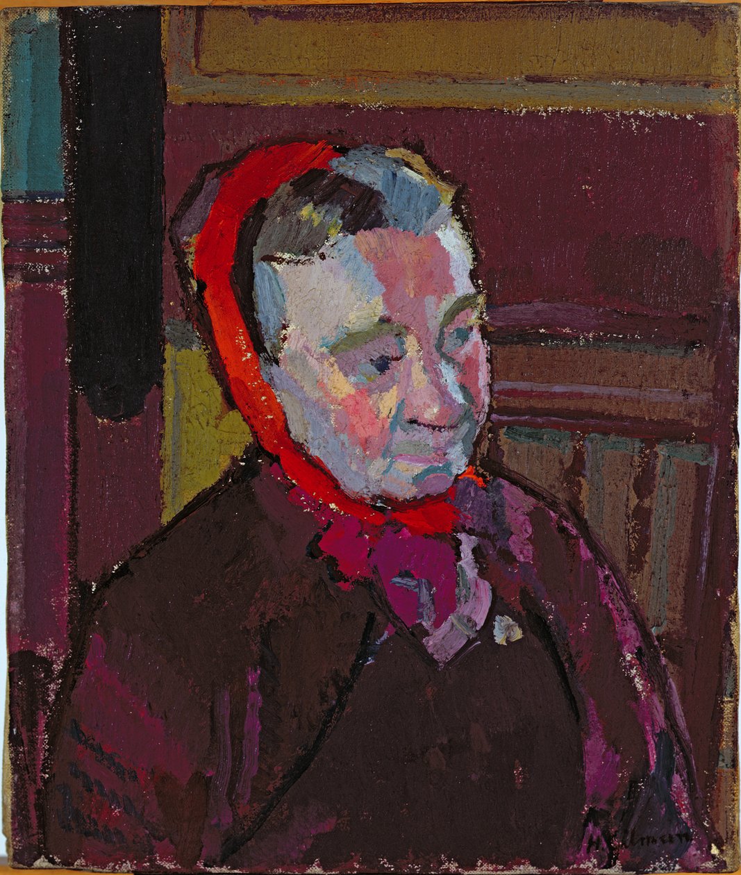 Portrét paní Mounterové od Harold Gilman