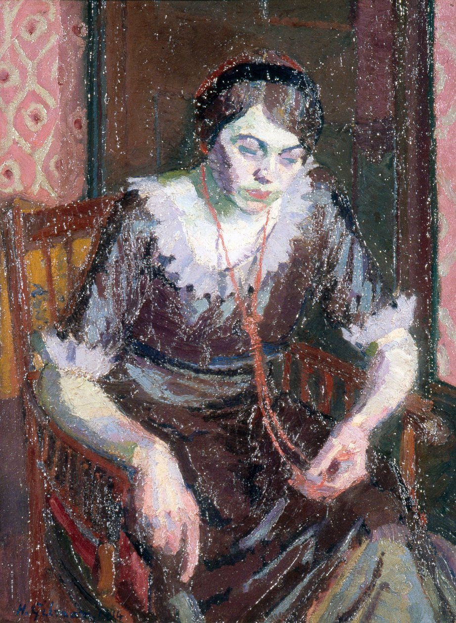 Korálový náhrdelník od Harold Gilman