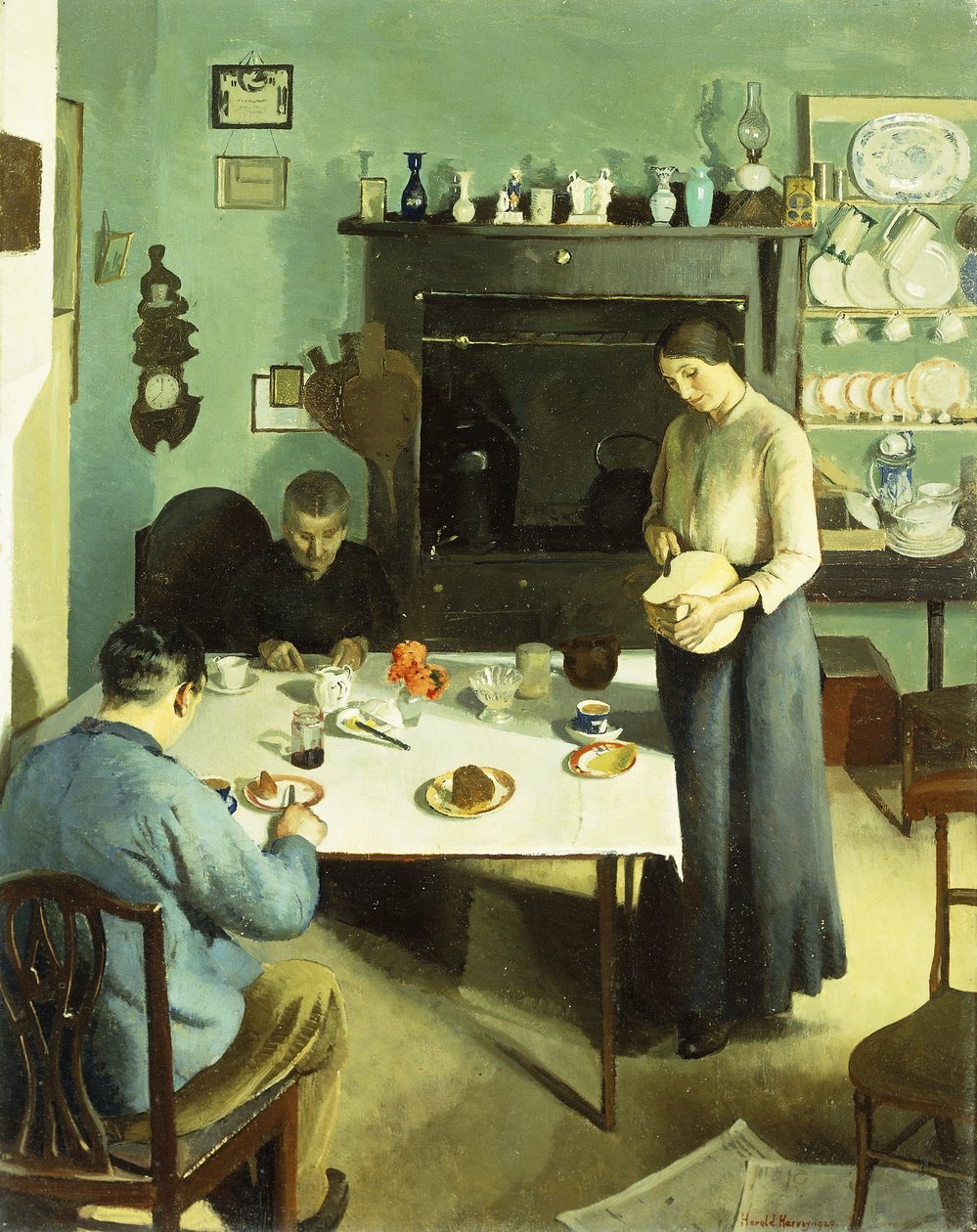 Jídlo v kuchyni od Harold Harvey
