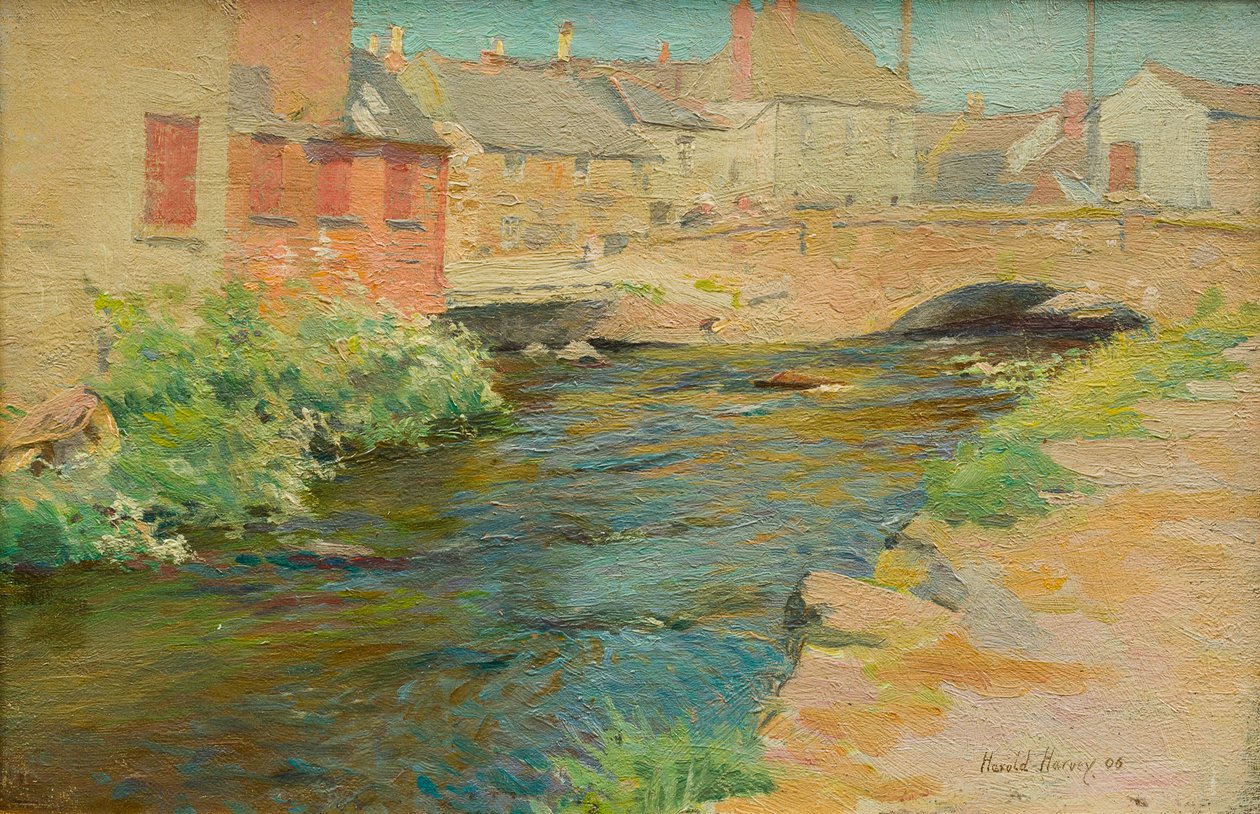 Newlynský most od Harold Harvey