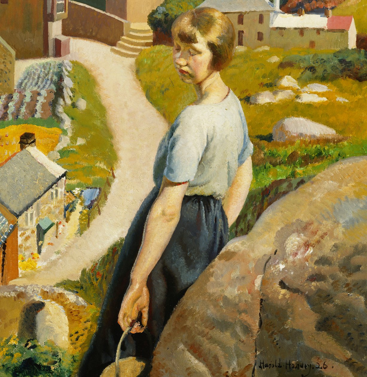Dívka, Zennore od Harold Harvey