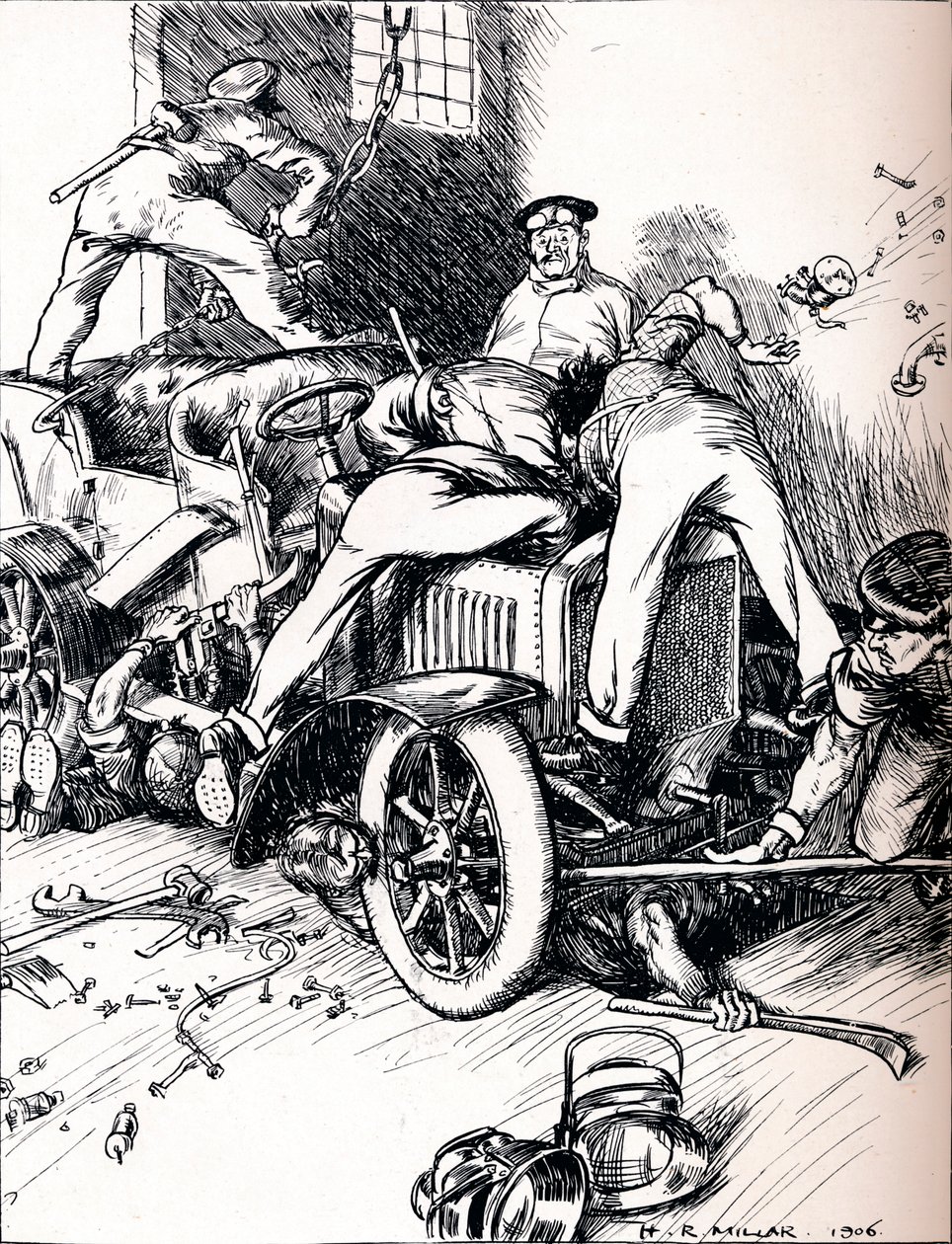 Rady pro motoristy, 1906 od Harold Robert Millar
