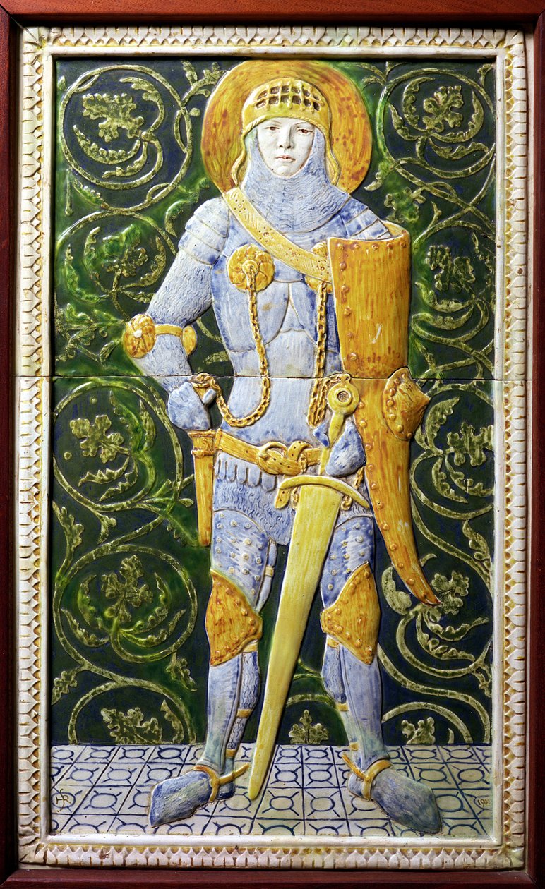 Gideon, Della Robbia Pottery, cca 1900 (keramika) od Harold Steward Rathbone